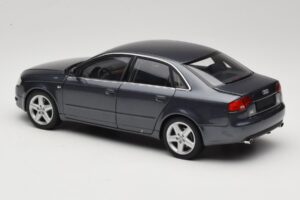 Audi A4 B7 Gris Metalizado Minichamps 1:18 100014400 Metal - imagen 7 de 8