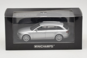 Audi A4 B8 Avant Ice Silver Minichamps 1:43 5011204213-R1 Metal - imagen 4 de 4