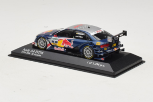 Audi A4 DTM #1 M. Ekstrom Audi Sport Team Abt Sportsline DTM Champion 2008 Minichamps 1:43 400081801 Metal - imagen 3 de 4
