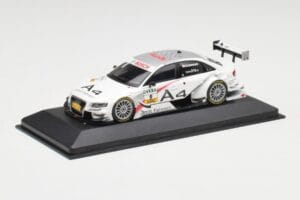Audi A4 B8 #9 T. Kristensen DTM 2008 Minichamps 1:43 400081809 Metal - imagen 2 de 4