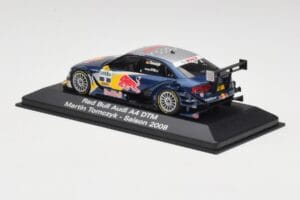Audi A4 B8 #2 Red Bull M. Tomczyk DTM 2008 Minichamps 1:43 5020800133 Metal - imagen 3 de 4