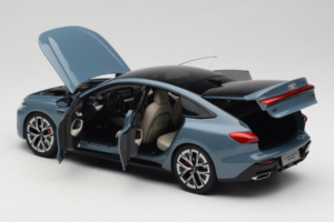 Audi A5L Sportback Azul Grisáceo OEM 1:18 ZAM60004B Metal - imagen 5 de 8