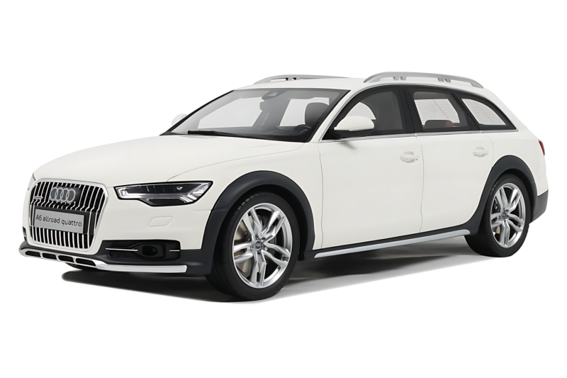 Audi A6 Allroad C7 Ibis White Otto 1:18 OT1286 Resina