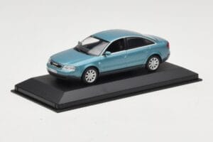 Audi A6 C5 Azul Claro Minichamps 1:43 AUDI004 Metal - imagen 2 de 4