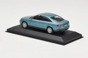Audi A6 C5 Azul Claro Minichamps 1:43 AUDI004 Metal - imagen 3 de 4
