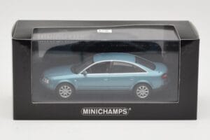 Audi A6 C5 Azul Claro Minichamps 1:43 AUDI004 Metal - imagen 4 de 4