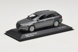 Audi A6 C6 Avant Grey Metallic Minichamps 1:43 400013011 Metal - imagen 2 de 5