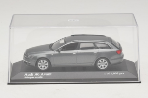 Audi A6 C6 Avant Grey Metallic Minichamps 1:43 400013011 Metal - imagen 4 de 5