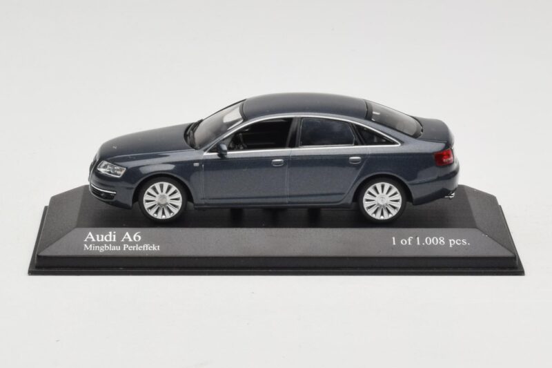 Audi A6 C6 Azul Oscuro Minichamps 1:43 5010406143 Metal