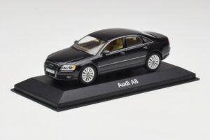 Audi A8 D3 Phantom Negro Minichamps 1:43 5010508133 Metal - imagen 2 de 4