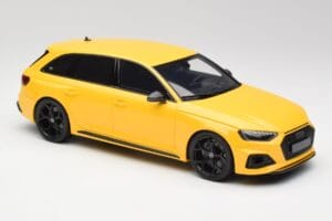 Audi RS4 B9 Avant 25 Aniversario Vegas Amarillo GT Spirit 1:18 GT935 Resina - imagen 4 de 6