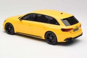 Audi RS4 B9 Avant 25 Aniversario Vegas Amarillo GT Spirit 1:18 GT935 Resina - imagen 5 de 6