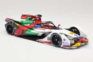 Audi e-tron FE05 Audi Sport ABT Schaeffler #66 D. Abt Formula E Season 5 2019 Minichamps 1:18 114180066 Metal - imagen 4 de 6