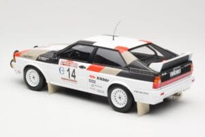Audi Quattro #14 M. Mouton / F. Pons Winners Rally Sanremo 1981 Minichamps 1:18 155811114 Metal - imagen 5 de 6