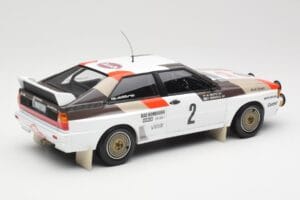 Audi Quattro A1 #2 H. Mikkola / A. Hertz Audi Sport Rally Monte Carlo 1983 Minichamps 1:18 155831102 Metal - imagen 2 de 6