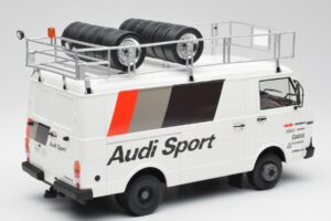 Audi Quattro A2 M. Mouton / F. Pons Tour de Corse 1983 Con VW LT35 Otto 1:18 OT418 Resina - imagen 3 de 6