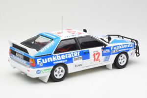 Audi Quattro A2 #12 H. Wittmann / R. Diekmann Safari Rally 1984 Sun Star 1:18 4246 Metal - imagen 3 de 8