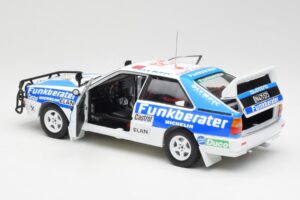 Audi Quattro A2 #12 H. Wittmann / R. Diekmann Safari Rally 1984 Sun Star 1:18 4246 Metal - imagen 5 de 8