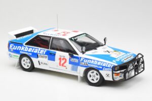 Audi Quattro A2 #12 H. Wittmann / R. Diekmann Safari Rally 1984 Sun Star 1:18 4246 Metal - imagen 6 de 8