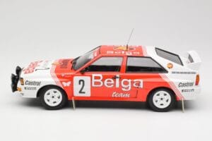 Audi Quattro A2 #2 B. Waldegård / H-T. Thorszelius Belga Team Winners Boucles de Spa 1985 Minichamps 1:18 155851102 Metal - imagen 3 de 6