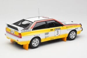 Audi Quattro A2 #3 S. Blomqvist / B. Cederberg Audi Sport Winners Sanyo Rally of New Zealand 1984 Minichamps 1:18 155841103 M - imagen 2 de 6