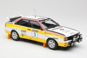 Audi Quattro A2 #3 S. Blomqvist / B. Cederberg Audi Sport Winners Sanyo Rally of New Zealand 1984 Minichamps 1:18 155841103 M - imagen 4 de 6