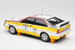 Audi Quattro A2 #3 S. Blomqvist / B. Cederberg Audi Sport Winners Sanyo Rally of New Zealand 1984 Minichamps 1:18 155841103 M - imagen 5 de 6