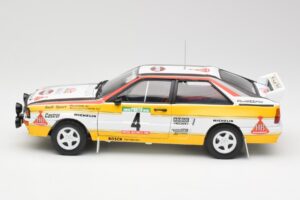 Audi Quattro A2 #4 W. Rohrl / C. Geistdorfer Rally de Portugal 1984 Sun Star 1:18 4224 Metal - imagen 4 de 8