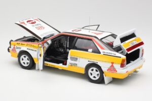 Audi Quattro A2 #4 W. Rohrl / C. Geistdorfer Rally de Portugal 1984 Sun Star 1:18 4224 Metal - imagen 5 de 8