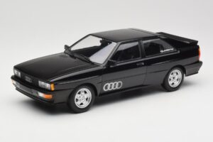 Audi Quattro Negro Metalizado Minichamps 1:18 155016121 Metal