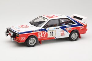 Audi Quattro #11 F. Wittmann / J. Pattermann Rally Acropolis 1986 Sun Star 1:18 4191 Metal