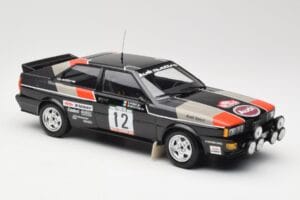 Audi Quattro #12 M. Mouton / F. Pons Audi Sport Rally de Portugal 1981 Minichamps 1:18 155811112 Metal - imagen 4 de 6