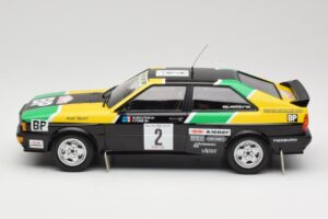 Audi Quattro #2 M. Mouton / F. Pons Audi Sport Rally of 1000 Pistes 1981 Minichamps 1:18 155811122 Metal - imagen 3 de 6