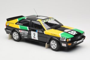 Audi Quattro #2 M. Mouton / F. Pons Audi Sport Rally of 1000 Pistes 1981 Minichamps 1:18 155811122 Metal - imagen 4 de 6