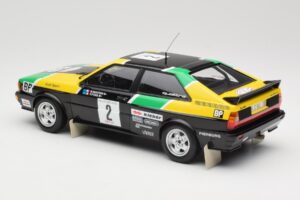 Audi Quattro #2 M. Mouton / F. Pons Audi Sport Rally of 1000 Pistes 1981 Minichamps 1:18 155811122 Metal - imagen 5 de 6