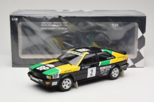 Audi Quattro #2 M. Mouton / F. Pons Audi Sport Rally of 1000 Pistes 1981 Minichamps 1:18 155811122 Metal - imagen 6 de 6