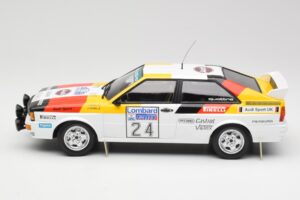 Audi Quattro #24 M. Demuth / M. Daniels Audi Sport Lombard RAC Rally 1982 Minichamps 1:18 155821124 Metal - imagen 3 de 6