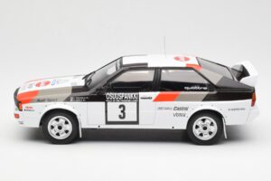 Audi Quattro #3 H. Mikkola / A. Hertz Rally Finland 1982 IXO 1:18 18RMC094A Metal - imagen 3 de 6