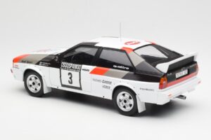 Audi Quattro #3 H. Mikkola / A. Hertz Rally Finland 1982 IXO 1:18 18RMC094A Metal - imagen 5 de 6