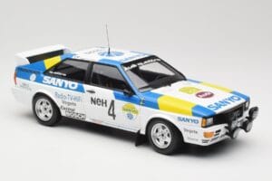 Audi Quattro #4 S. Blomqvist / B. Cederberg Audi Sport Sweden Winners International Swedish Rally 1982 Minichamps 1:18 155821 - imagen 4 de 6