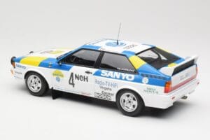 Audi Quattro #4 S. Blomqvist / B. Cederberg Audi Sport Sweden Winners International Swedish Rally 1982 Minichamps 1:18 155821 - imagen 5 de 6