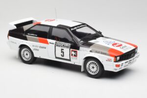 Audi Quattro #5 H. Mikkola / A. Hertz 1000 Lakes Rally 1982 IXO 1:18 18RMC094B Metal - imagen 4 de 6