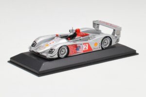 Audi R10 TDI #2 R. Capello / A. McNish Minichamps 1:43 AUDI002 Metal - imagen 2 de 4