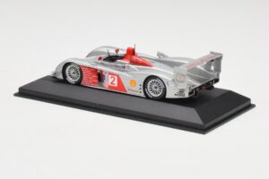 Audi R10 TDI #2 R. Capello / A. McNish Minichamps 1:43 AUDI002 Metal - imagen 3 de 4