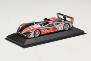 Audi R10 TDI LMP1 #3 L. Luhr / A. Premat 2008 Minichamps 1:43 400089803 Metal - imagen 2 de 4