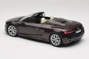 Audi R8 5.2 Spyder Teak Brown Kyosho 1:18 5010918525 Metal - imagen 7 de 8