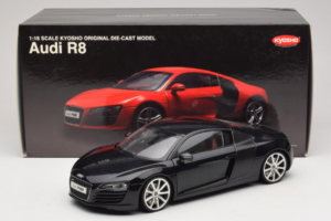 Audi R8 Negro Kyosho 1:18 09213BK Metal - imagen 8 de 8