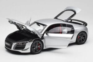 Audi R8 GT Type 42 Ice Plata Metallic Kyosho 1:18 09218IS Metal - imagen 2 de 8