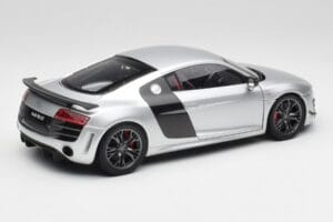 Audi R8 GT Type 42 Ice Plata Metallic Kyosho 1:18 09218IS Metal - imagen 3 de 8