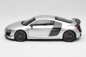 Audi R8 GT Type 42 Ice Plata Metallic Kyosho 1:18 09218IS Metal - imagen 4 de 8